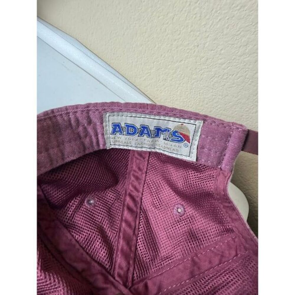 Texas A&M University Vintage Style Burgundy Baseball Cap Hat‎ Campus Wear - Picture 7 of 8